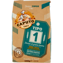 Pizzamehl Farina Tipo 1 1kg - Caputo