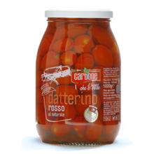 Pomidory koktajlowe Datterino Rosso al naturale 950g - Carbone
