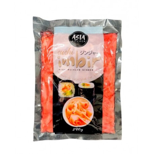 Zenzero rosa sottaceto 240 g - Asia Kitchen