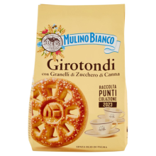 Ciastka Girotondi con Granulado de Azúcar de Caña 350g - Mulino Bianco