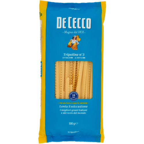 Makaron Tripoline3 500g - De Cecco