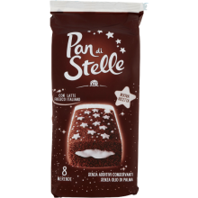 Biszkopty Merendine 8szt 280g - Pan di Stelle