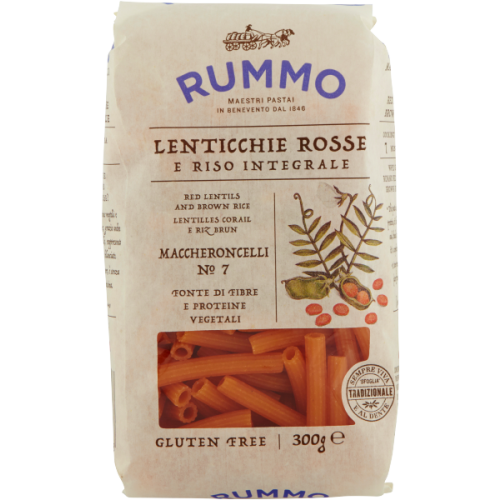 Pasta Maccheroncelli Rigati n7 Slow Processing 300g - Rummo