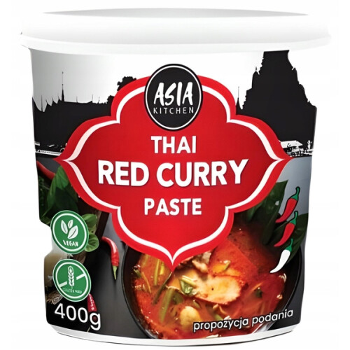 Rød karrypasta 400g - Asia Kitchen