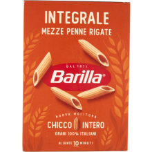 Makaron Mezze Penne Rigate Blé Complet 500g - Barilla