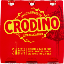 Rosso Alkoholfri Aperitifdrik 3x175 ml - Crodino