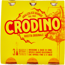 Biondo Ikke-alkoholisk aperitifdrink 3x175 ml - Crodino