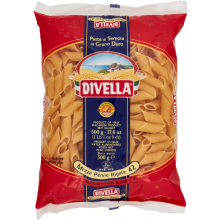 Pâtes italiennes Mezze Penne Rigate no. 42 - Divella