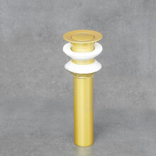 Antik messing håndvaskprop uden overløb GOLD GLEN 1 21 cm