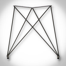 ELEGANCE ben 75x72cm STÅL