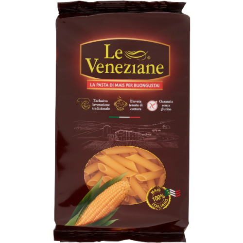 Pasta Penne Rigate Corn 250g - Le Veneziane