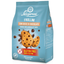 Galletas con chispas de chocolate sin gluten 200g - Lazzaroni