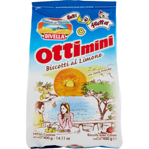 Ciastka Ottimini al Limone 400g - Divella