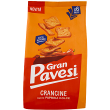 Kiks Crancine Paprika 180g - Gran Pavesi
