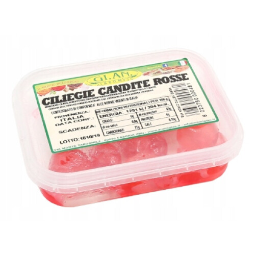 Cerises confites Ciliegie Candite Rosse 60g - GI.AN.