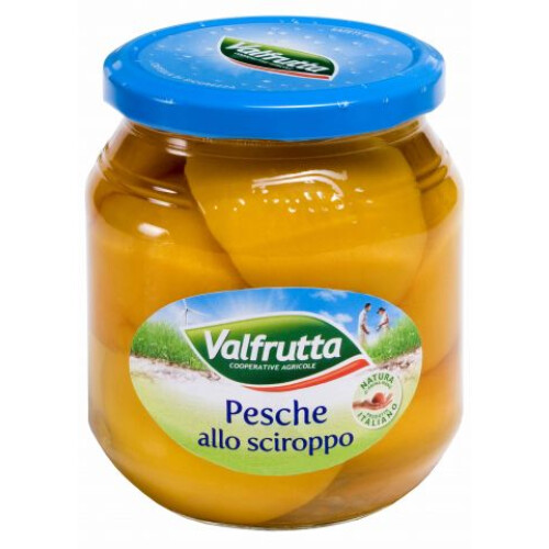 Pesche sciroppate 580g - Valfrutta