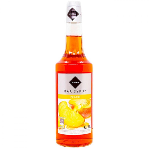 Fersken Bartender Sirup 700ml - Rioba