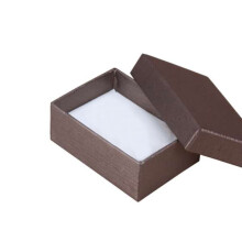 Boîte à bijoux décorative petite en graphite gris