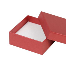 Grande scatola regalo decorativa rossa per gioielli
