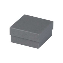 Sac cadeau décoratif en graphite 12 x 9 x 5 cm