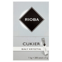 Zucchero bianco in bustine 200x5g - Rioba