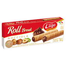 Roll Break Haselnusscreme-Tuben 80g - Lago