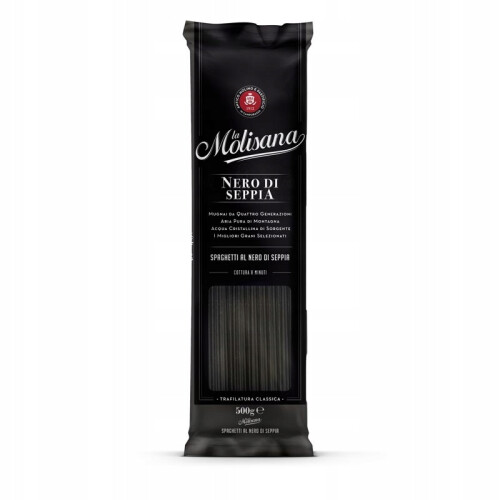 Pasta  spaghetti Nero di Squid 500g - Molisana