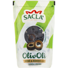 Olive nere a fette Olivoli Nere Rondel 75g - Sacla