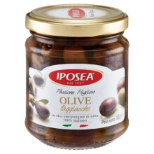 Olive Taggiasche denocciolate in olio di oliva 180g - Iposea