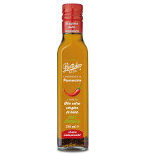 Olivenolie med peberfrugter EVO Chili Pepper 250ml - Pantaleo