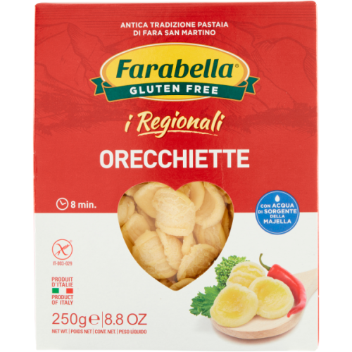 Orecchiette senza glutine 250g - Farabella