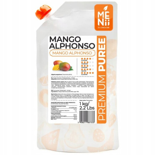 Mangopüree ergibt 1 kg - Menii
