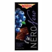 Cioccolato fondente Mirtillo Nero Mirtil Mando 75g - Novi