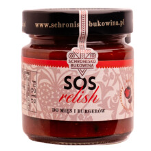 Salsa Relish per carne e hamburger 210 g - Schronisko Bukowina