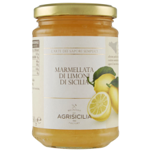Limoni Di Sicilia Zitronenmarmelade 360g - Agrisicilia