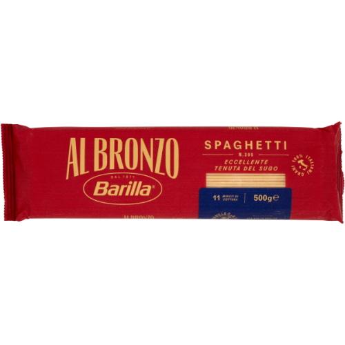 Pasta Spaghetti Bronze 500g - Barilla