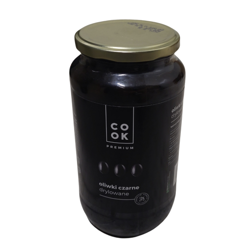 Olive nere denocciolate 935 g - Cook Premium