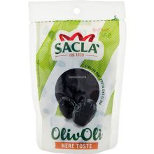 Olive nere denocciolate, parzialmente essiccate, 100 g - Sacla