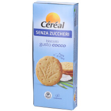Biscotti gusto cocco biscotti di pasta frolla al cocco 132g - Cereali
