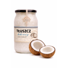 Uraffineret kokosfedt 900 ml/800 g - Schronisko Bukowina
