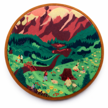 Pan di zenzero Chocolate Mountains 53 g - Bukowina Shelter