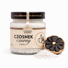 Aglio nero con sale 180 g - Schronisko Bukowina