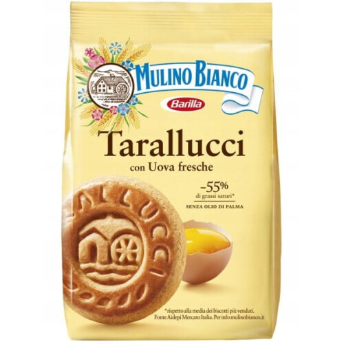Ciastka Tarallucci mit frischen Eiern 350g - Mulino Bianco
