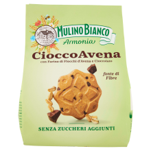 Biscotti senza zucchero con cioccolato italiano Cioccoavena 270g - Mulino Bianco