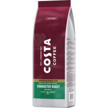 Kaffebønner Arabica Brasiliansk karakter Mørkristet Italiensk 1kg - Costa