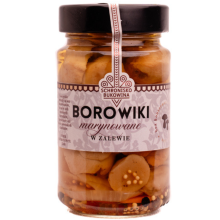 Funghi porcini marinati in salamoia 220 g - Bukowina Shelter