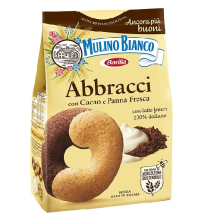 Shortbread-Kekse mit Kakao und frischer Butter Abbracci 350g - Mulino Bianco