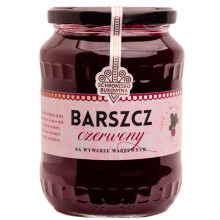Roter Borschtsch mit Gemüsebrühe 700 ml - Bukowina-Schutzhütte