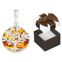 Pendentif singe en argent avec ambre, petit pendentif singe oxydé pour femme