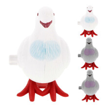 4pcs Cartoon Wind Up Toys Kid Early Pigeon Clockwork Toy Decorative Ornament